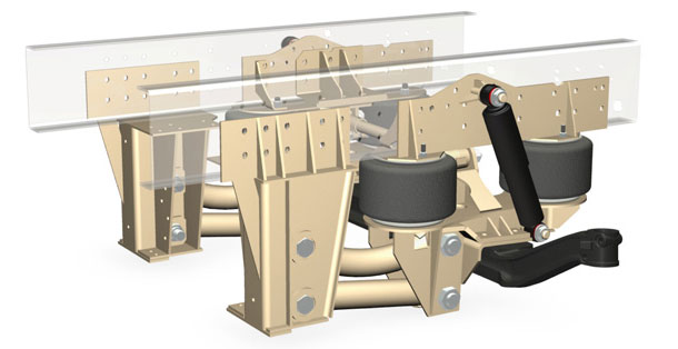 RAS-227 RAS-227 Parallelogram Air-Ride Suspension