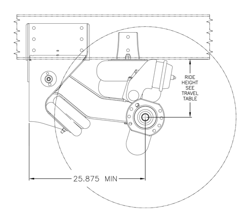 RUL-245 Suspension Travel