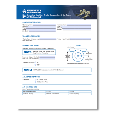 RTL-239 Order Form